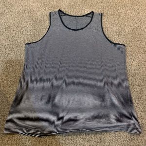 Lululemon striped tank top